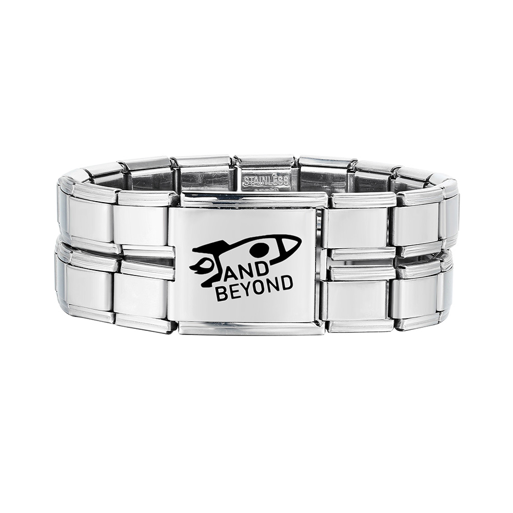 URING personalizado grabado lá - Bead Bracelet Men reseña y precio