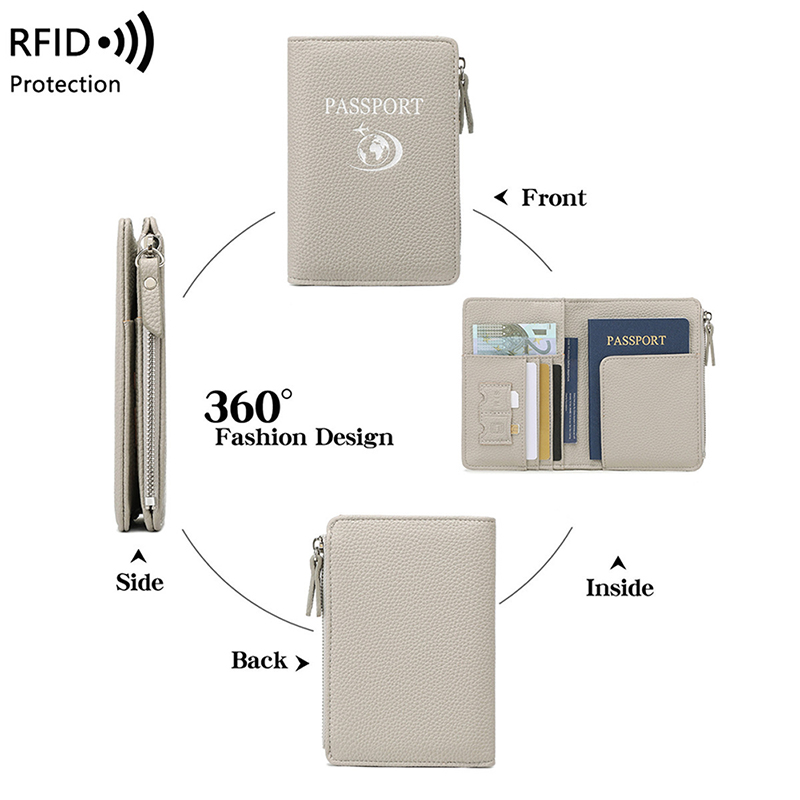 Porta Pasaportes Personalizado - Passport Wallet Rfid reseña y precio