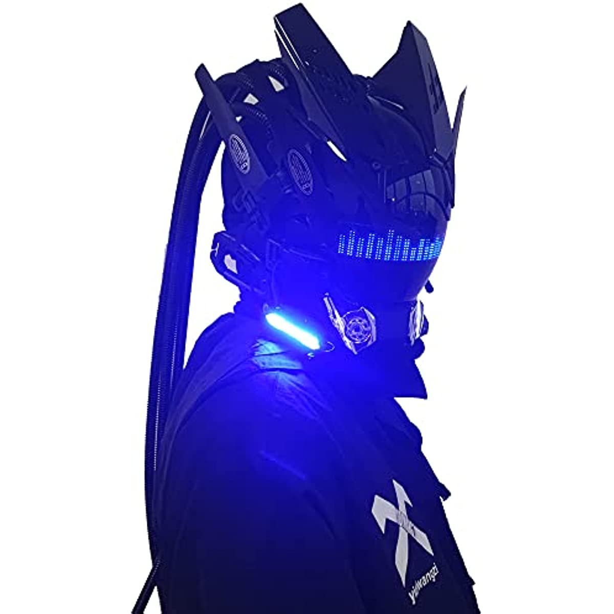 Máscara de Cosplay Cyberpunk p - Men Accessories App reseña y precio