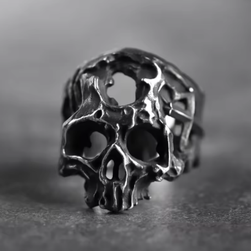 Anillo hueco de calavera fanta - Men Accessories Bd reseña y precio