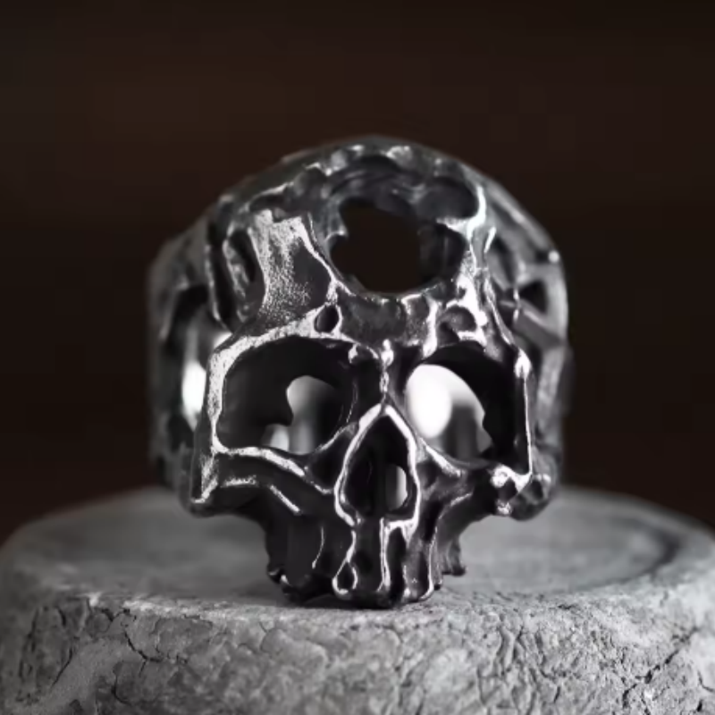 Anillo hueco de calavera fanta - Men Accessories Bd reseña y precio