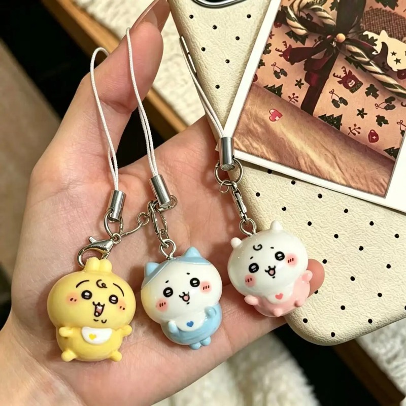 Colgante de Resina Kawaii Pequ - Men Keychain Accessories reseña y precio