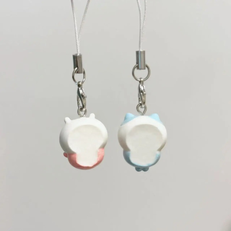 Colgante de Resina Kawaii Pequ - Men Keychain Accessories reseña y precio