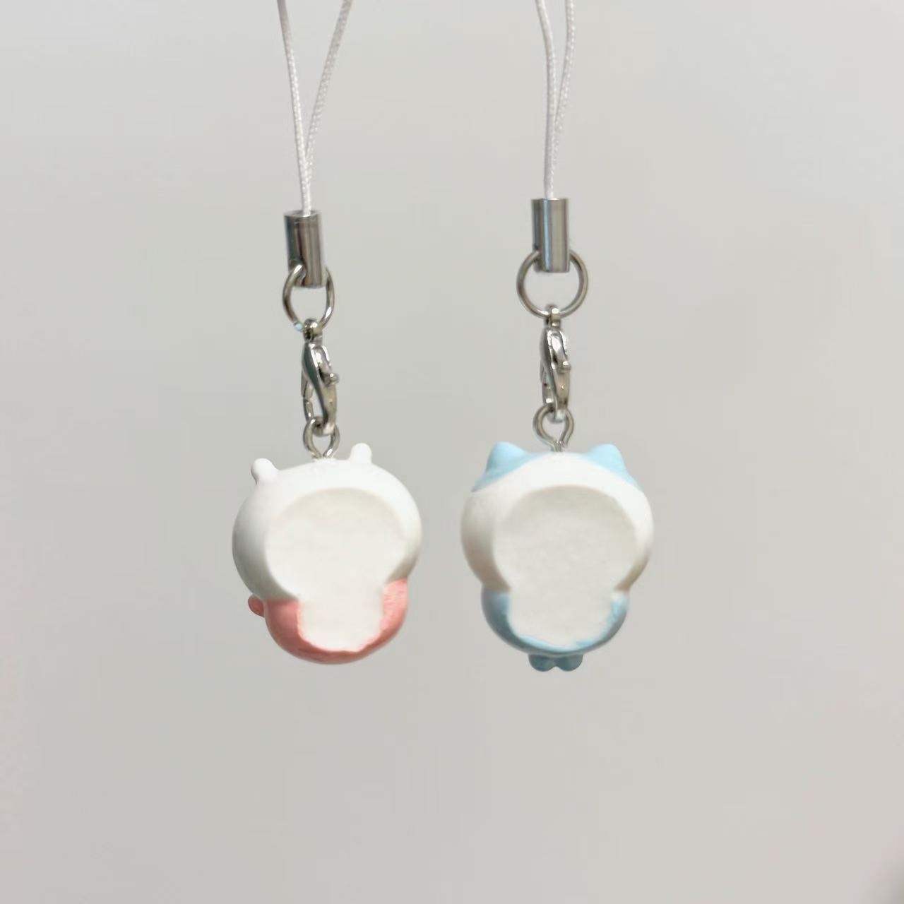 Colgante de Resina Kawaii Pequ - Men Keychain Accessories reseña y precio