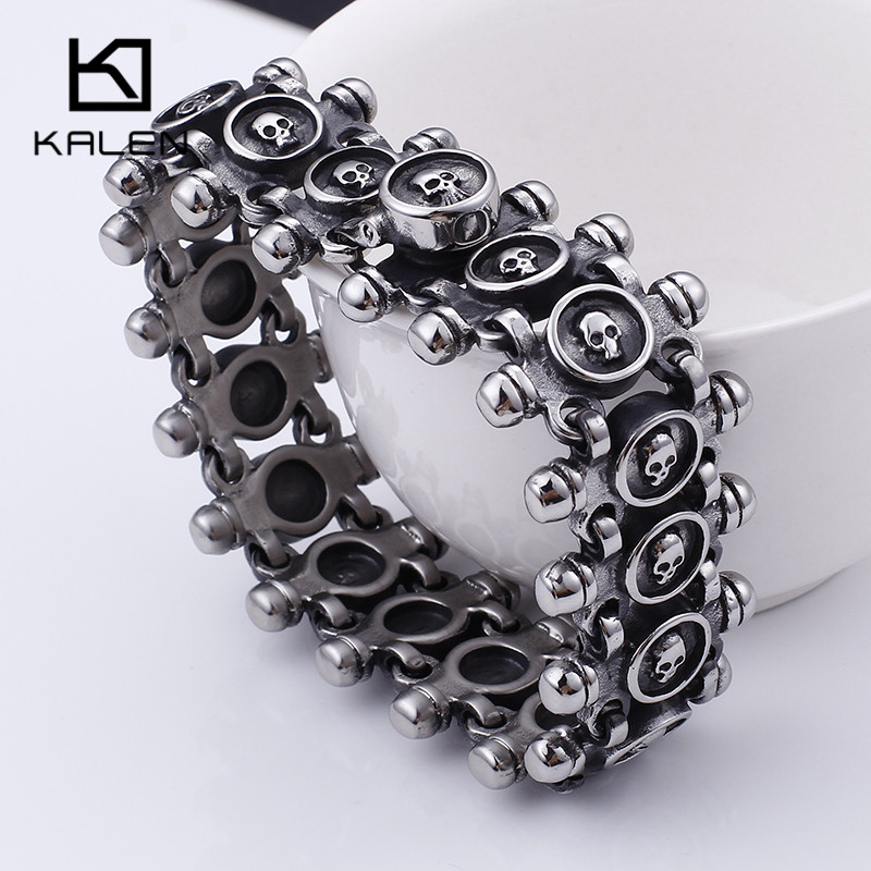 Pulseras KALEN Punk Vintage co - Men Accessories Bd reseña y precio