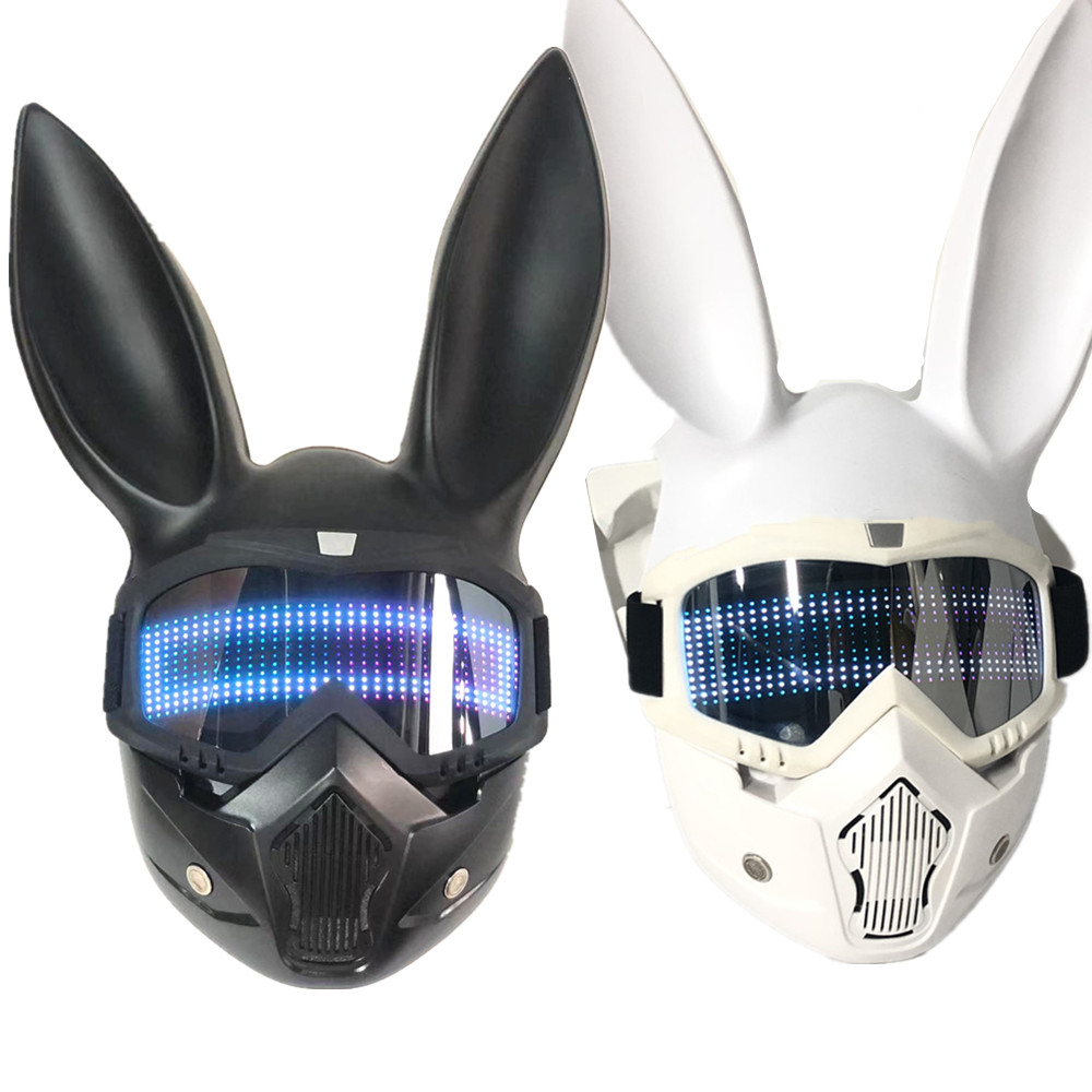Máscara LED de Conejita de Hal - Men Accessories App reseña y precio