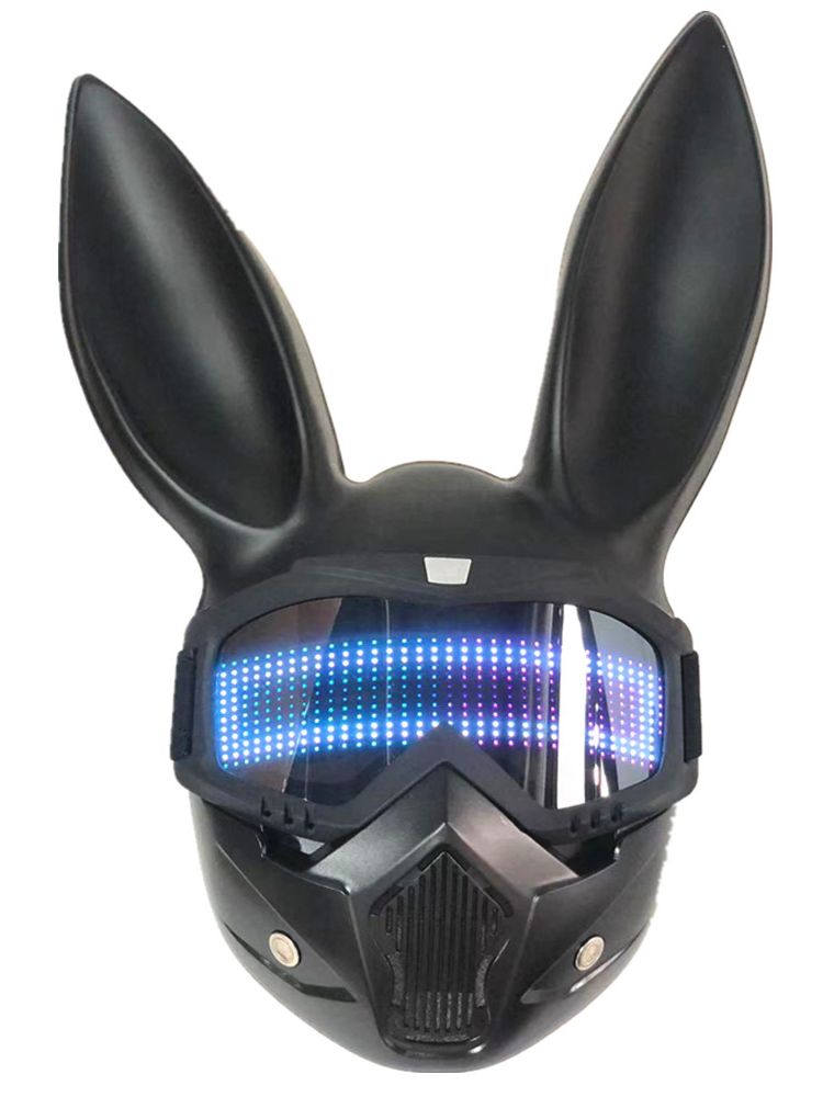 Máscara LED de Conejita de Hal - Men Accessories App reseña y precio