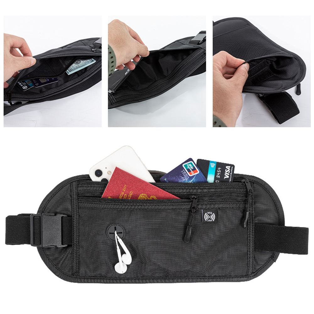 1 unidad de bolsa para el cuel - Passport Wallet Rfid reseña y precio