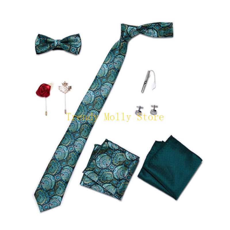 N5KB 9 Uds. Conjunto corbata a - Neck Tie Set Box reseña y precio