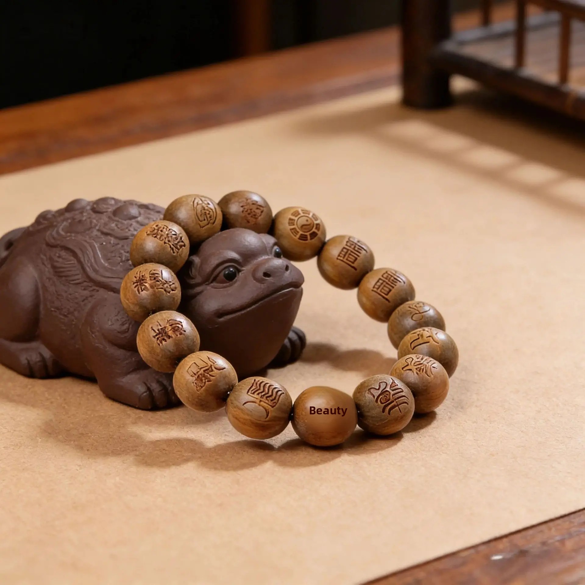 Pulsera de Lujo de Madera de S - Bead Bracelet Men reseña y precio