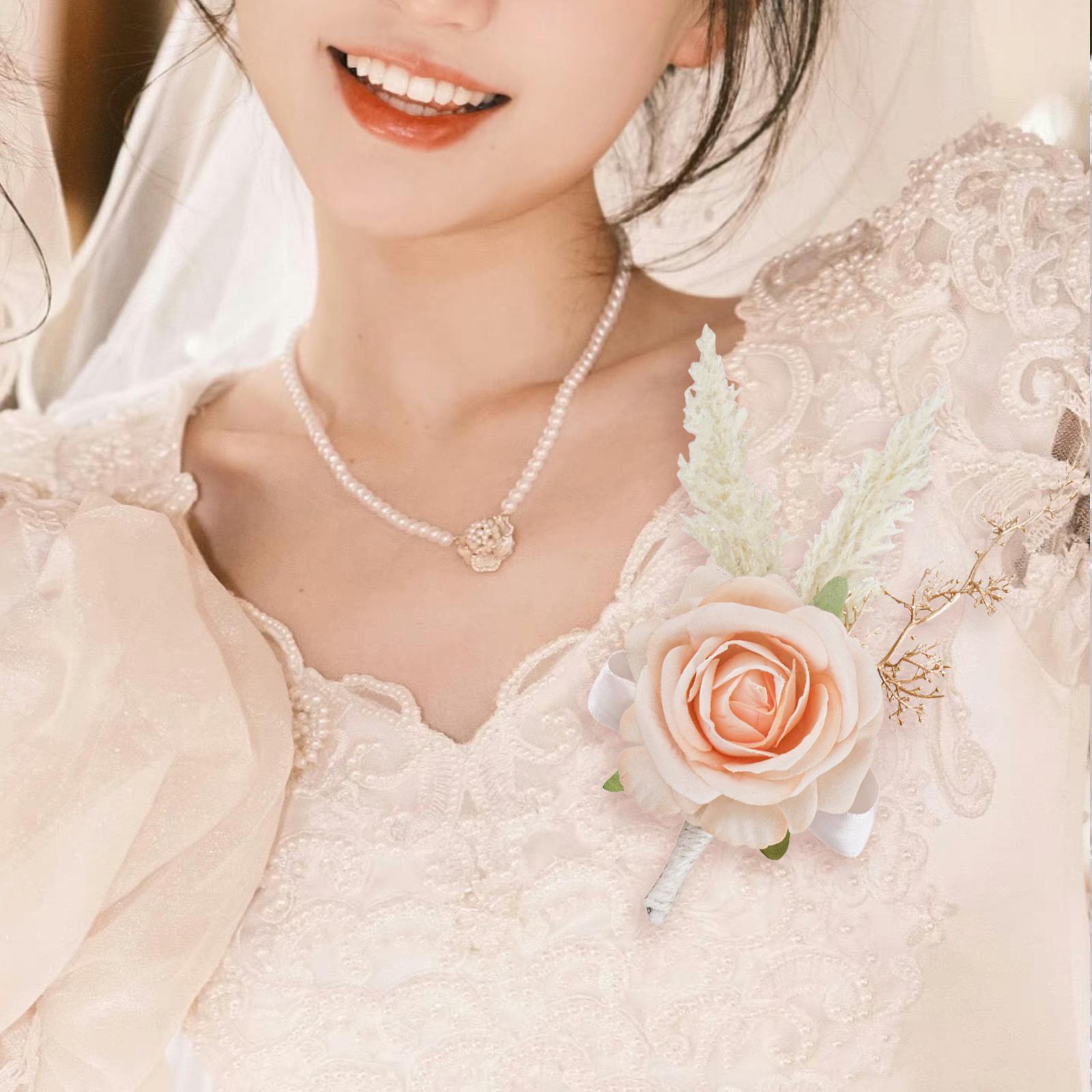 Elegante Boutonniere de Rosas, - Men'S Accessories Best reseña y precio