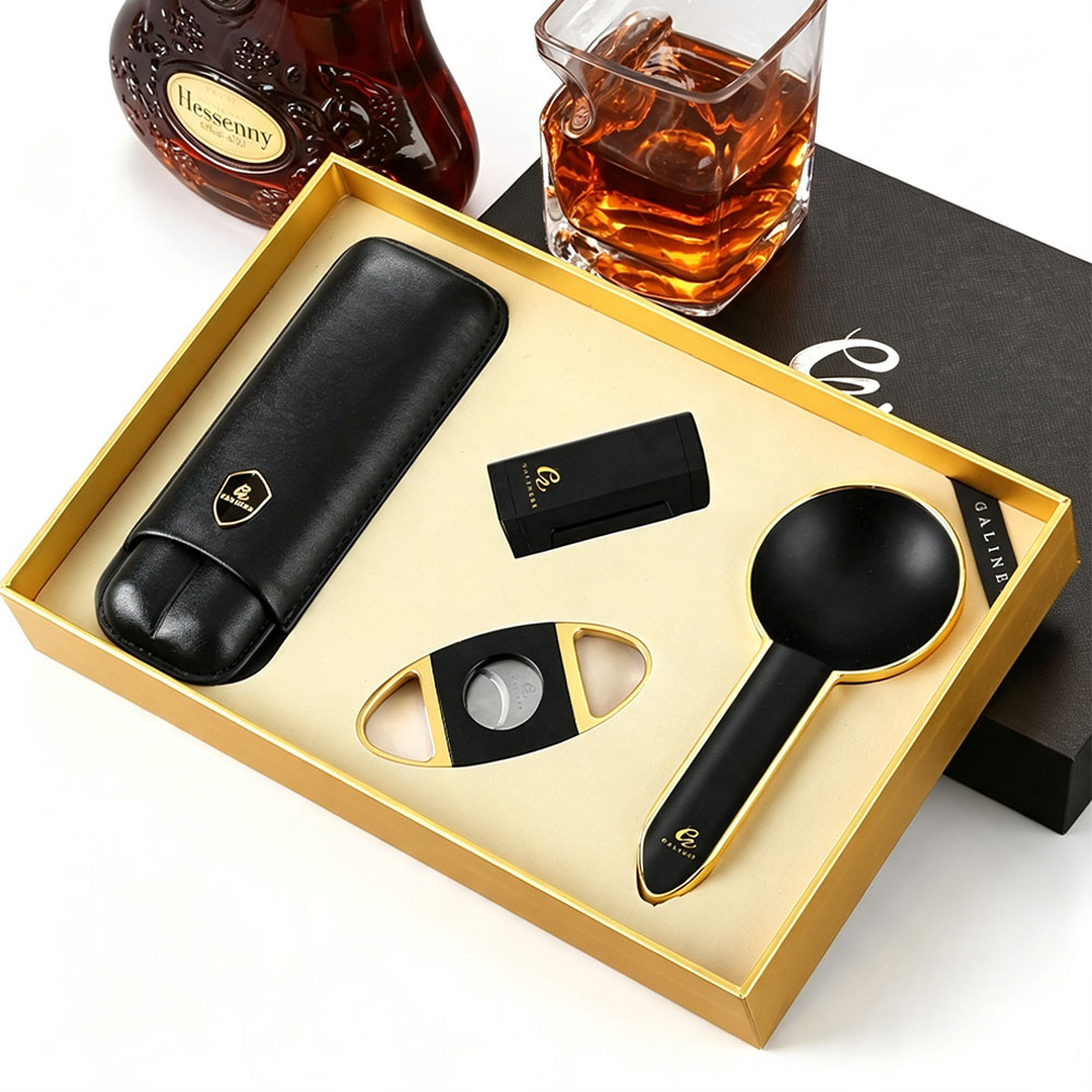 GALINER-Juego de fumar cigarro - Cigar Cutter Set reseña y precio