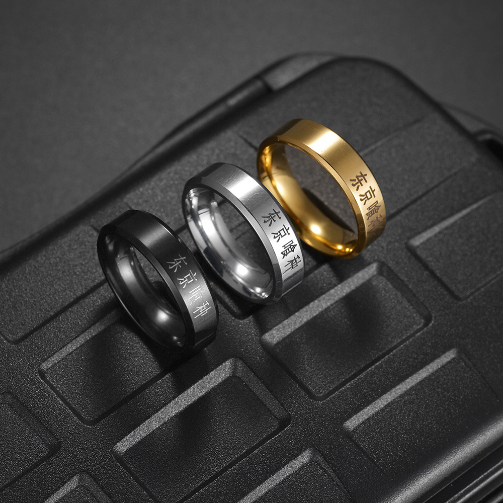 Anillo de acero inoxidable par - Men Accessories Wedding reseña y precio