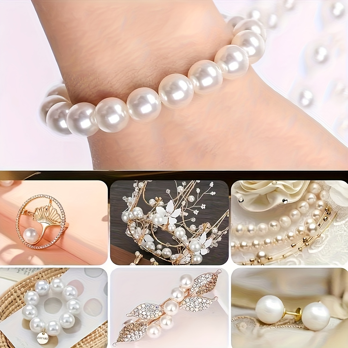 1388 piezas de cuentas redonda - Bead Bracelet Men reseña y precio