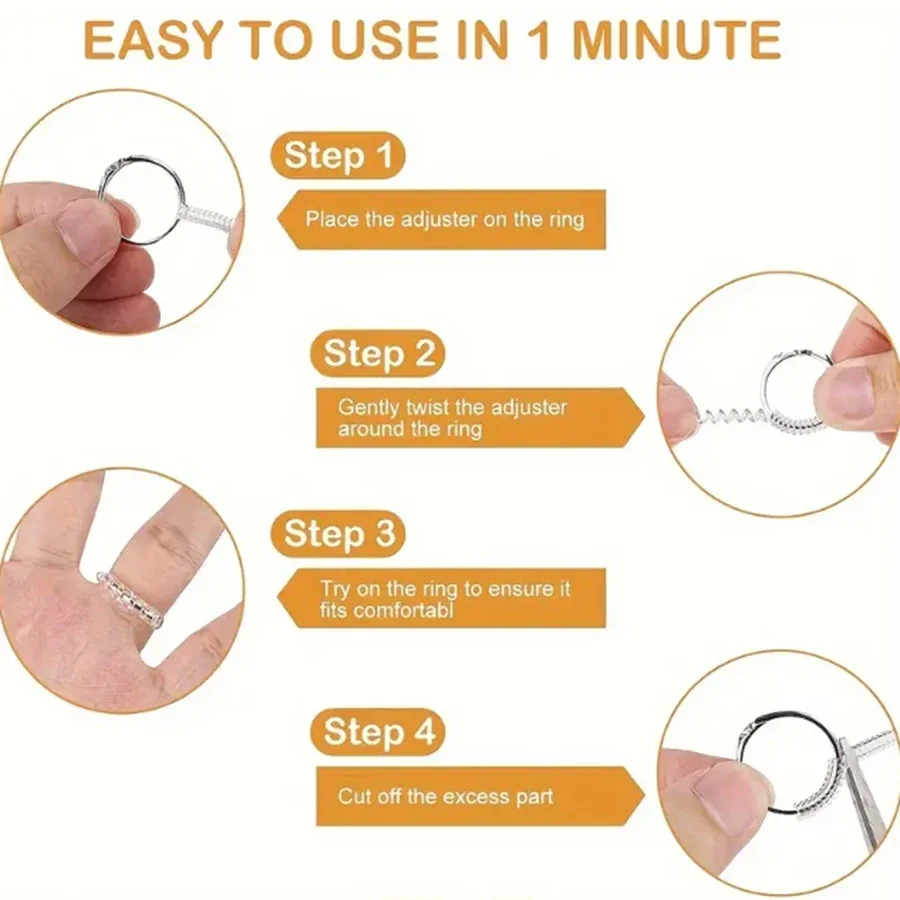 Ajustador de tamaño de anillo, - Young Men'S Accessories reseña y precio