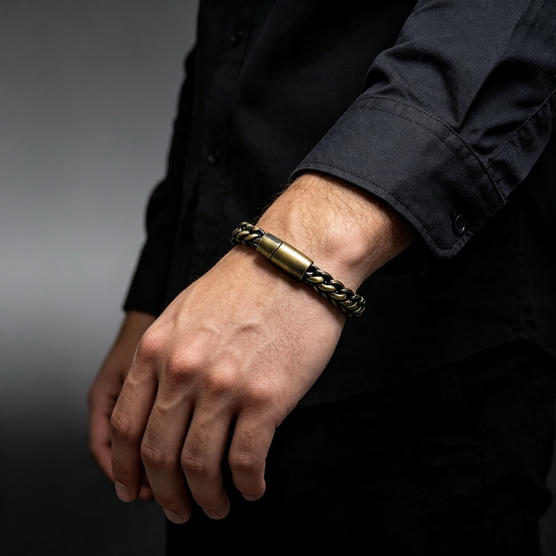 Nueva Pulsera Retro de Acero I - Men Accessories Bd reseña y precio