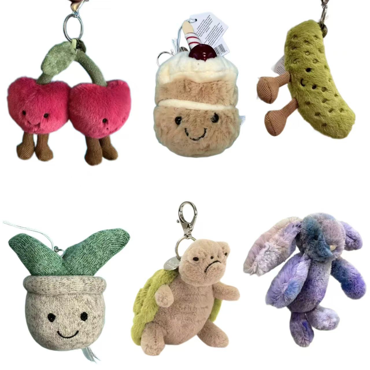 Nuevo llavero de peluche de la - Men Keychain Accessories reseña y precio
