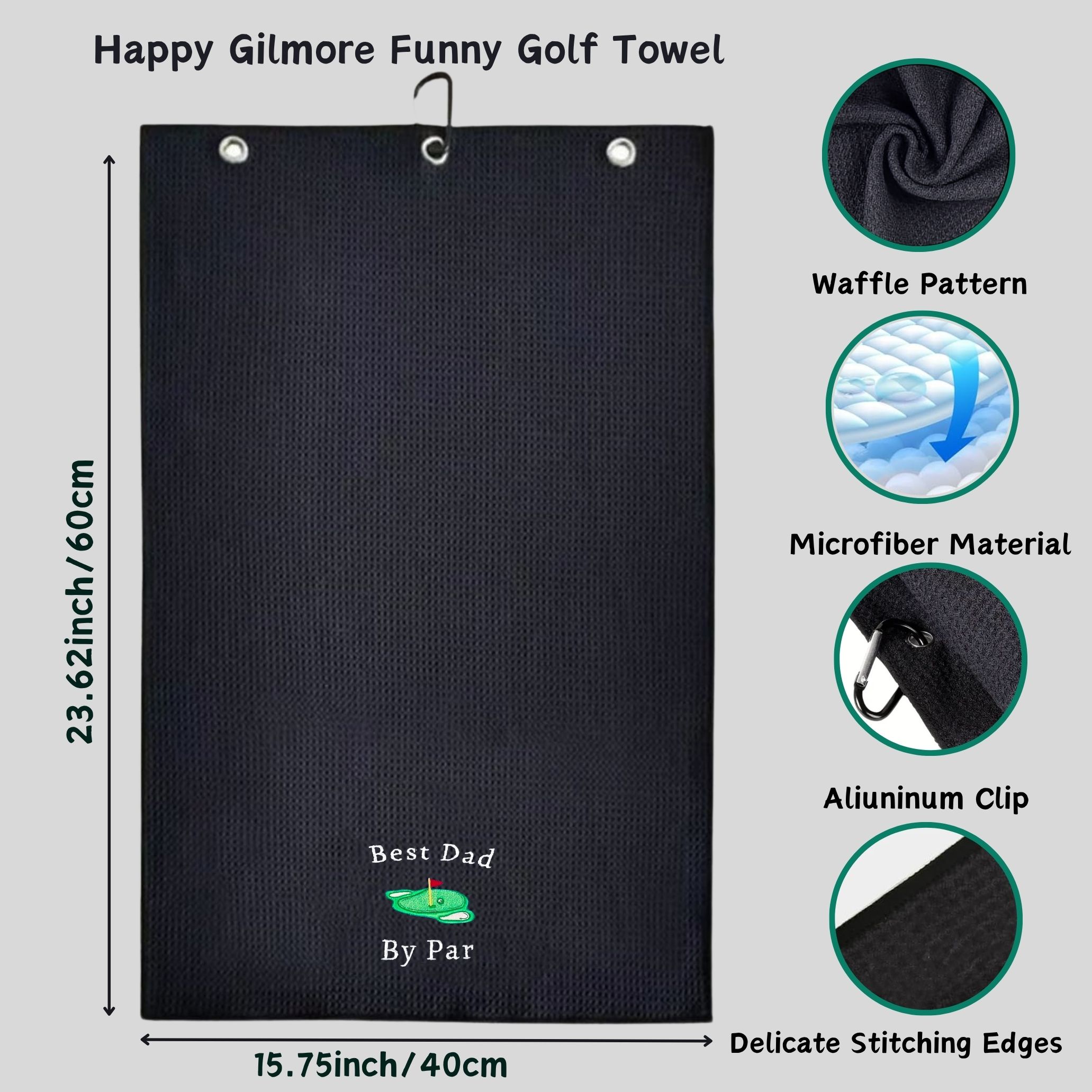 Toalla de golf premium de micr - Men'S Accessories Best reseña y precio