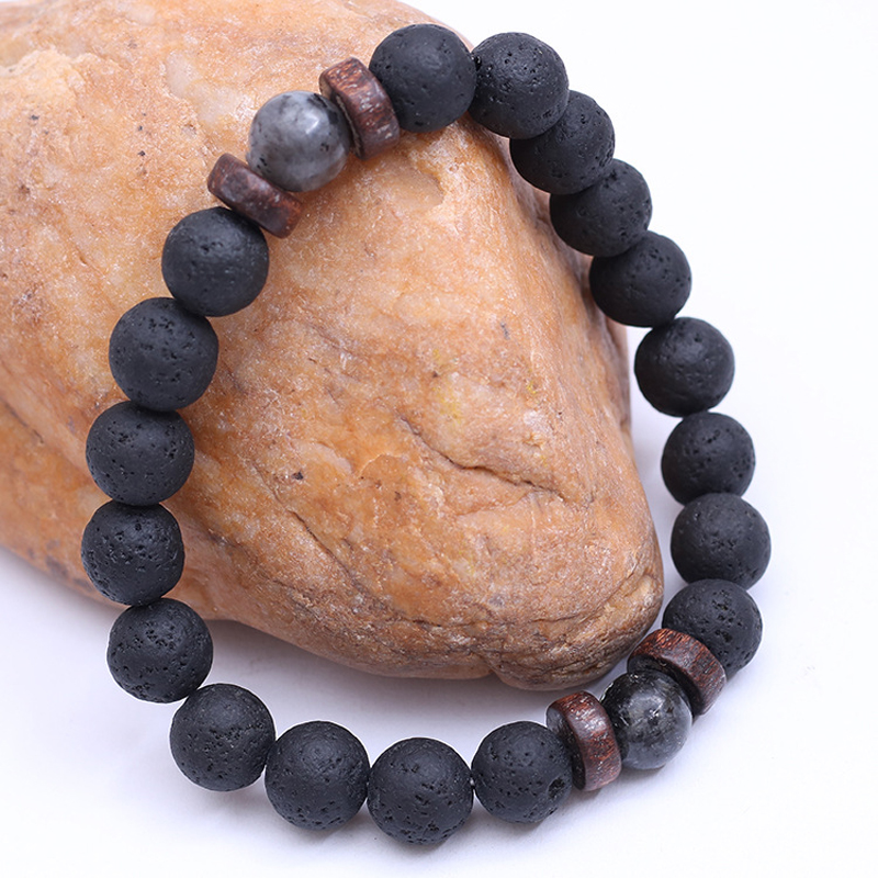 Pulsera de Cuentas de Piedra V - Bead Bracelet Men reseña y precio